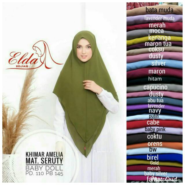 Khimar Amelia by Elda Hijab