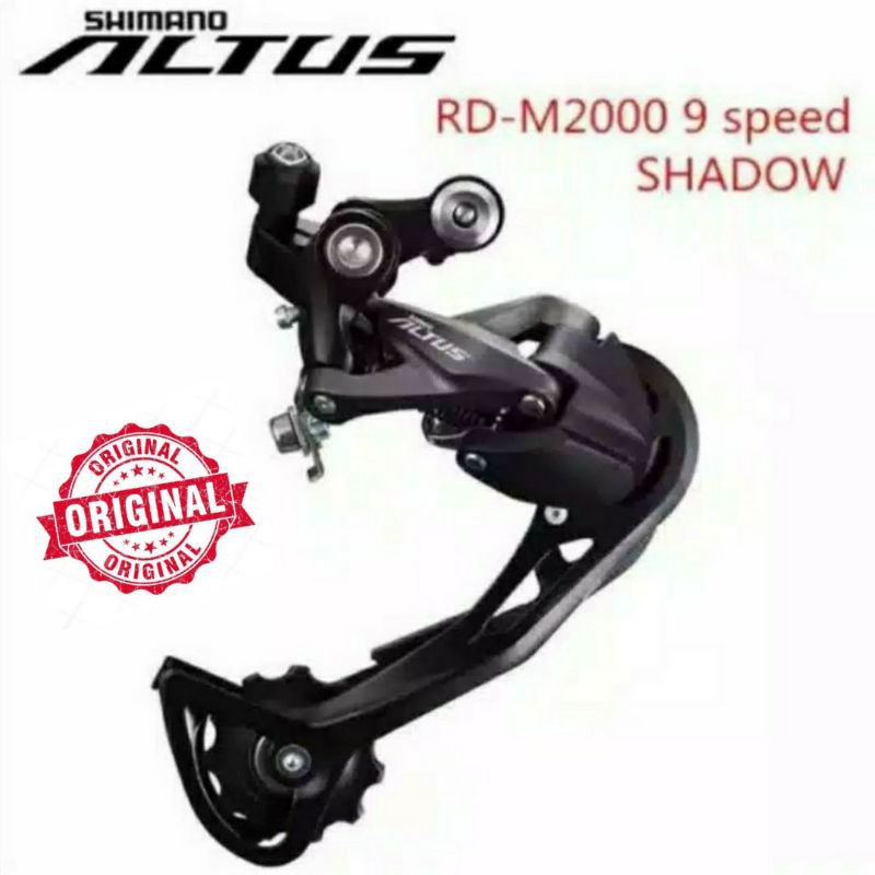 RD Shimano Altus 9 speed Shadow Original