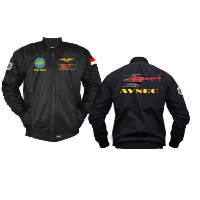 Jaket Bomber Avsec