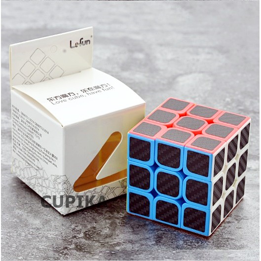 Rubik 3x3 Lefung Carbon Speed Yj Yongjun