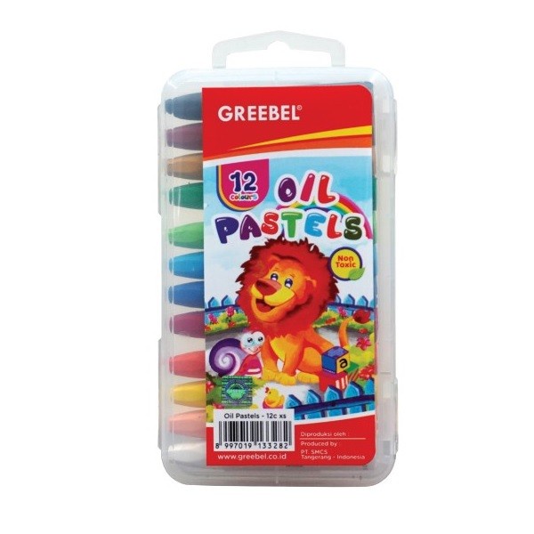 

Berkualitas Krayon Greebel Kids Oil Pastel Crayon 12 Color/ Warna Xs Sale!!!