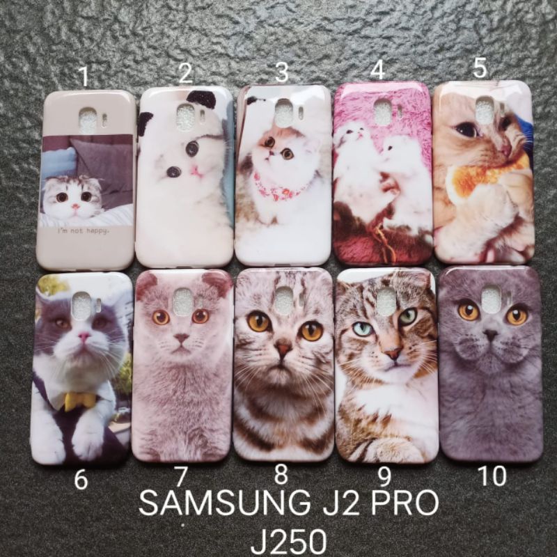 Case gambar Samsung J2 pro J250 motif cewek ( 2 motif ) soft softcase softshell silikon cover casing kesing housing