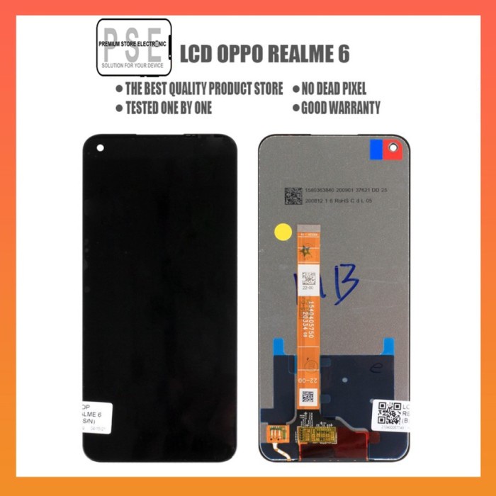 LCD Realme 6 / LCD Realme 7 ORIGINAL Fullset Touchscreen Garansi