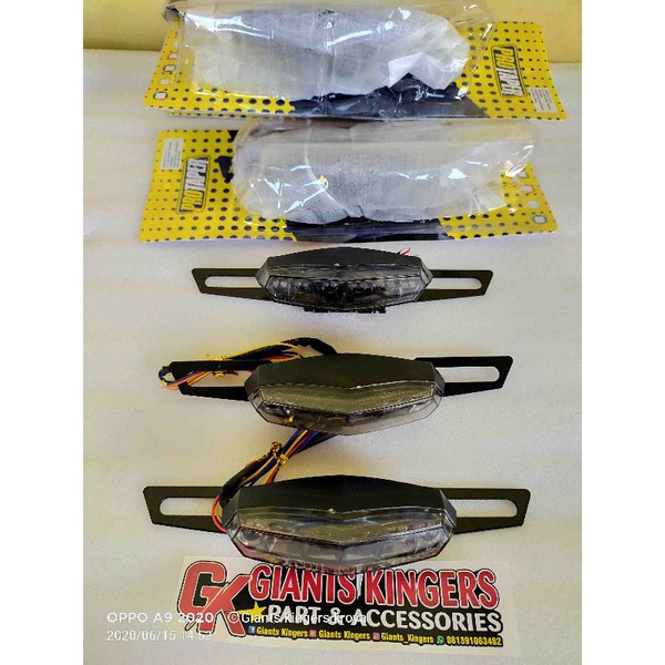 lampu stop belakang variasi rx king