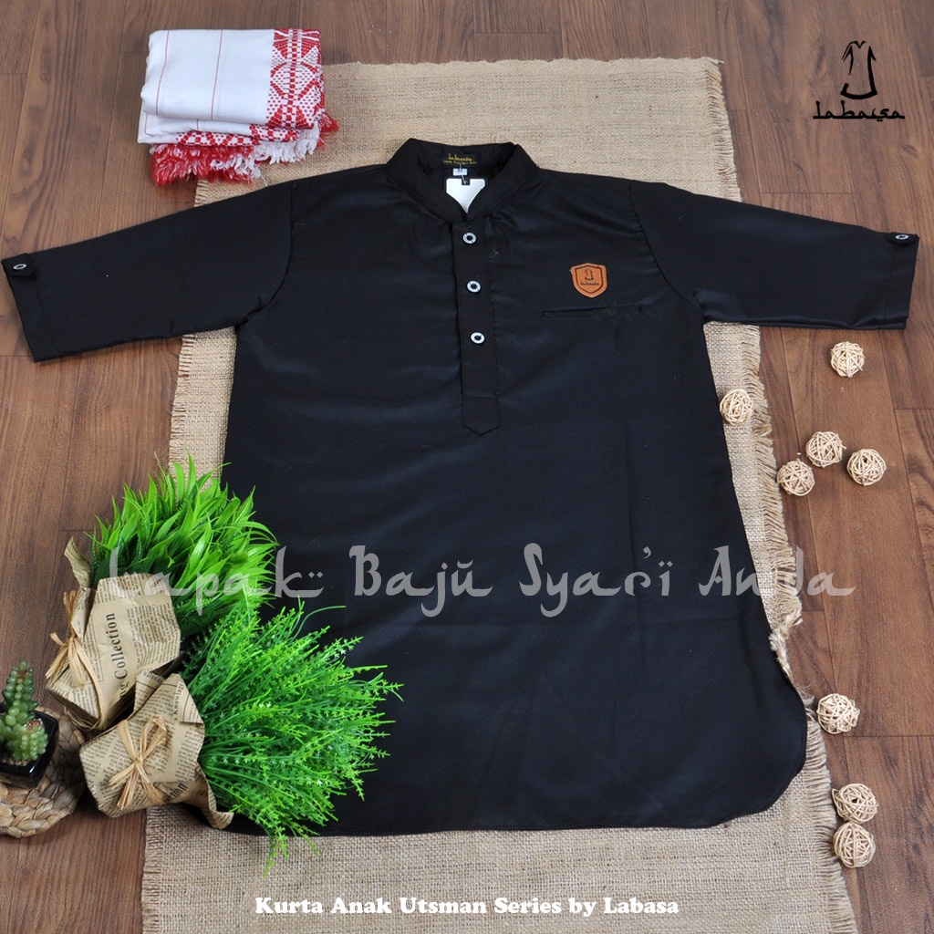 Kurta Anak Laki Polos Toyobo | Utsman Series | Gamis Anak Laki | Perkiraan Usia 2-7 tahun | Bisa COD