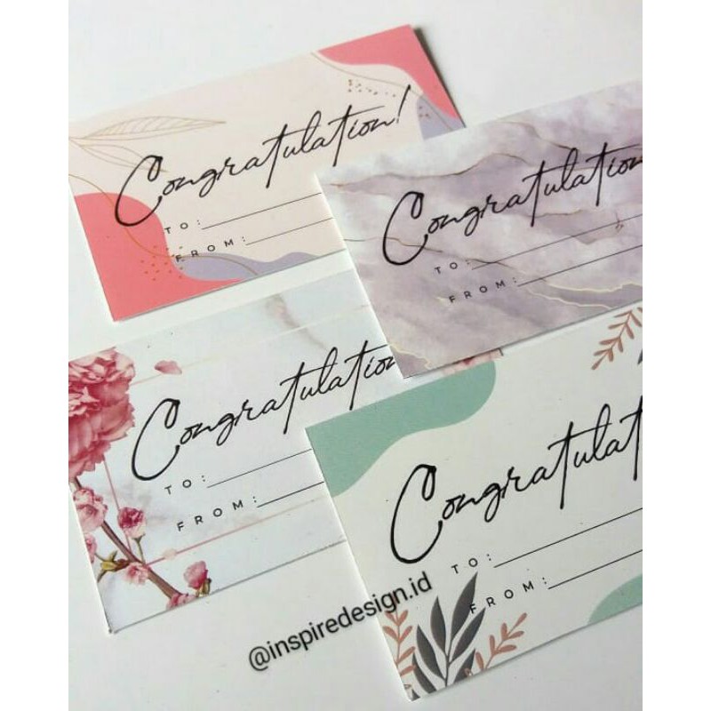 

Kartu Ulang tahun & Congratulation (Umum)