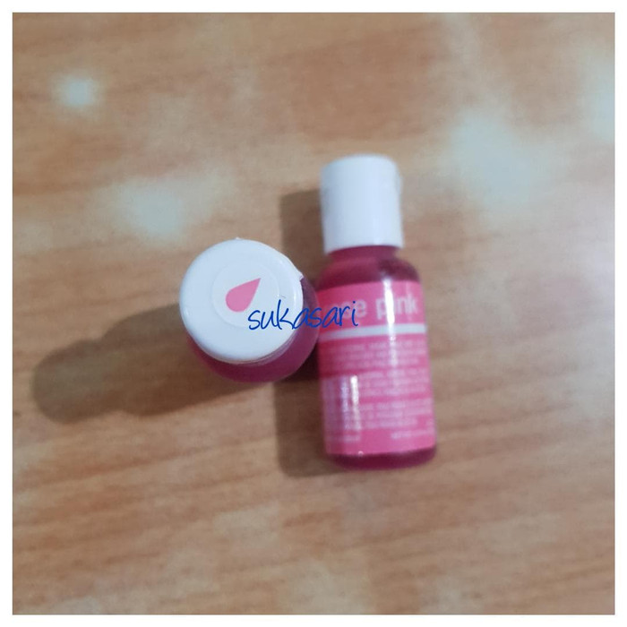 

Chefmaster 20Gr Rose pink / soft gel icing color pewarna