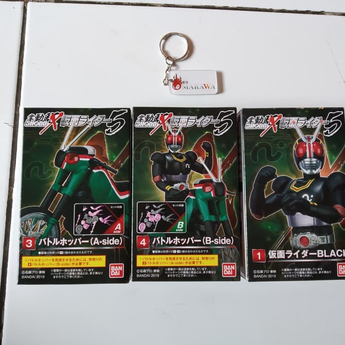 Shodo x kamen rider black & battle hopper