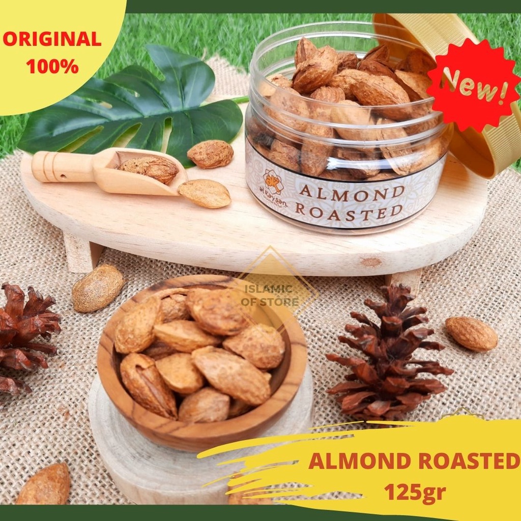 

Kacang ALMOND ROASTED / ALMOND KUPAS MILK FLAVOUR PREMIUM AL KAYSAN MINI SERIES