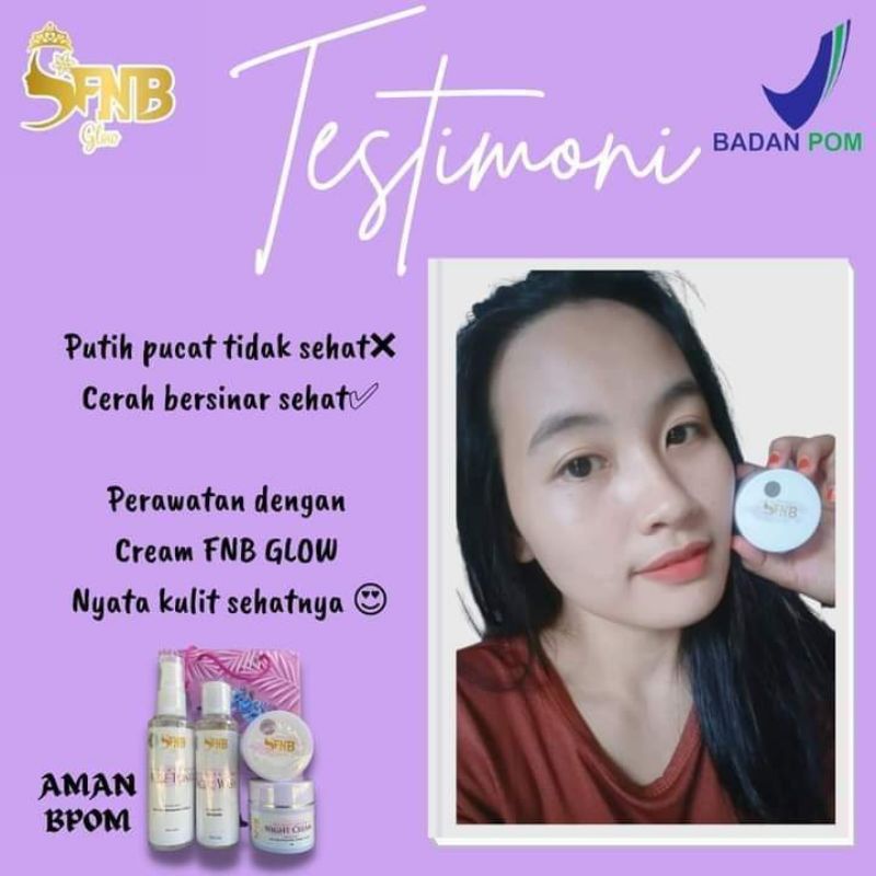 FNB glow BPOM skincare (superrr mantulll)