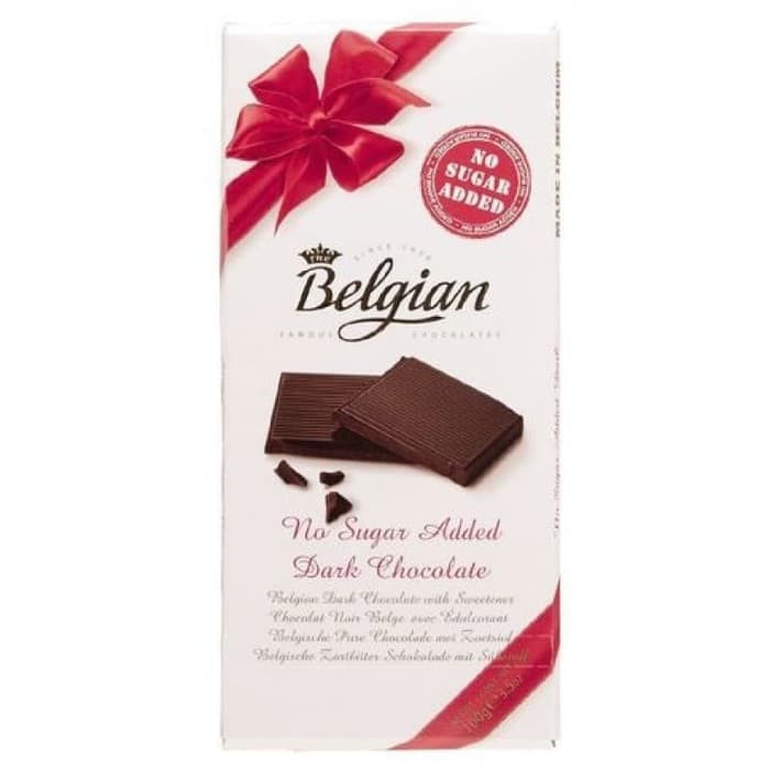 

#HANDCARRY Belgian Dark Chocolate No Sugar Added 100g - UFOHCR1738