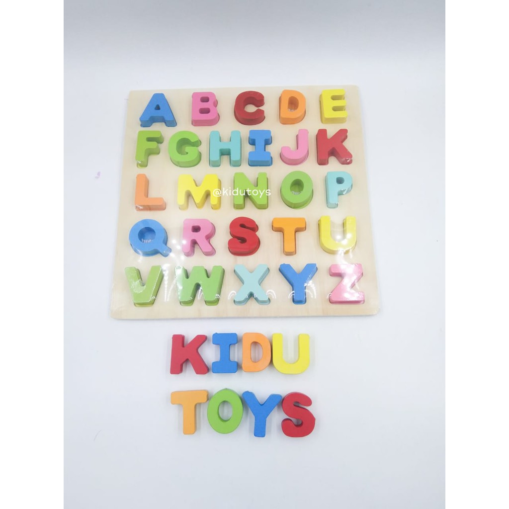 Mainan Anak Puzzle Chuncky Wooden Kidu Toys