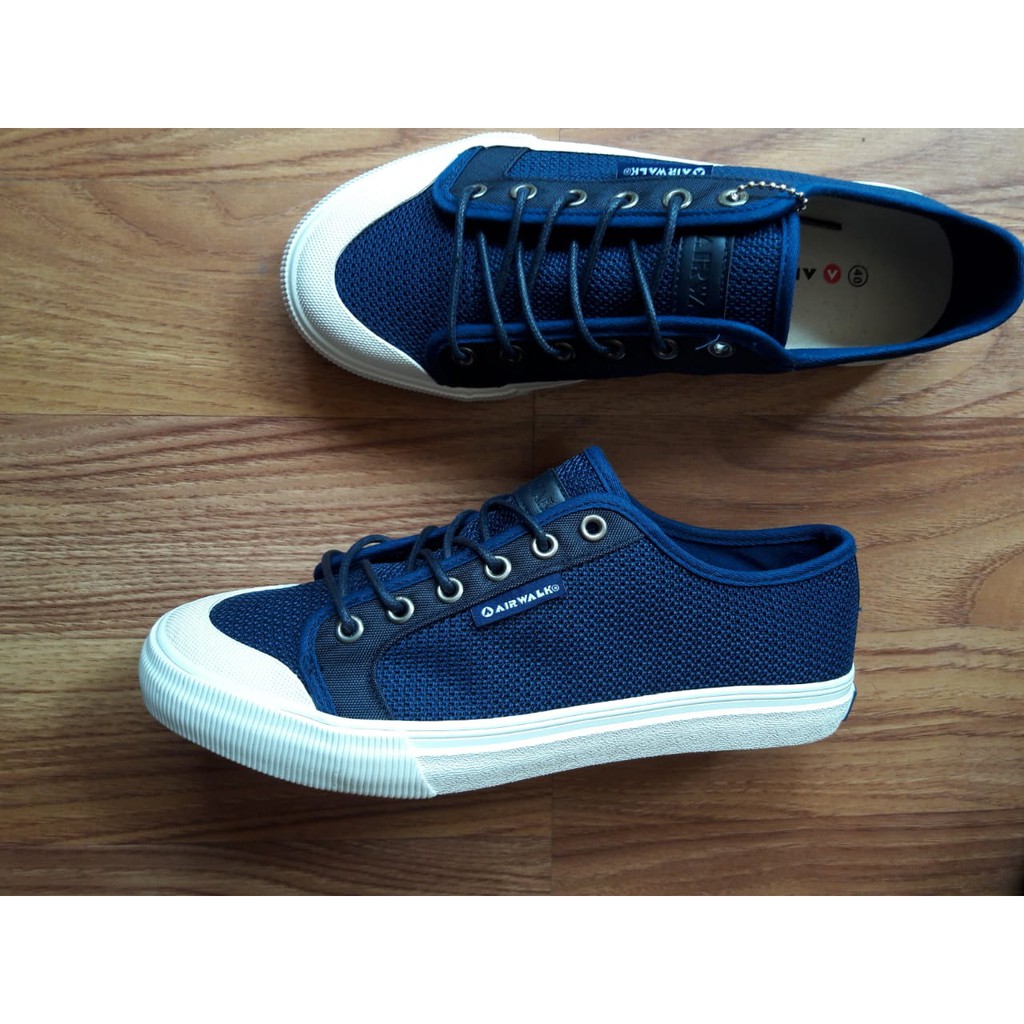  Sepatu  Original AIRWALK  KEON NAVY Sepatu  Casual Sneakers 