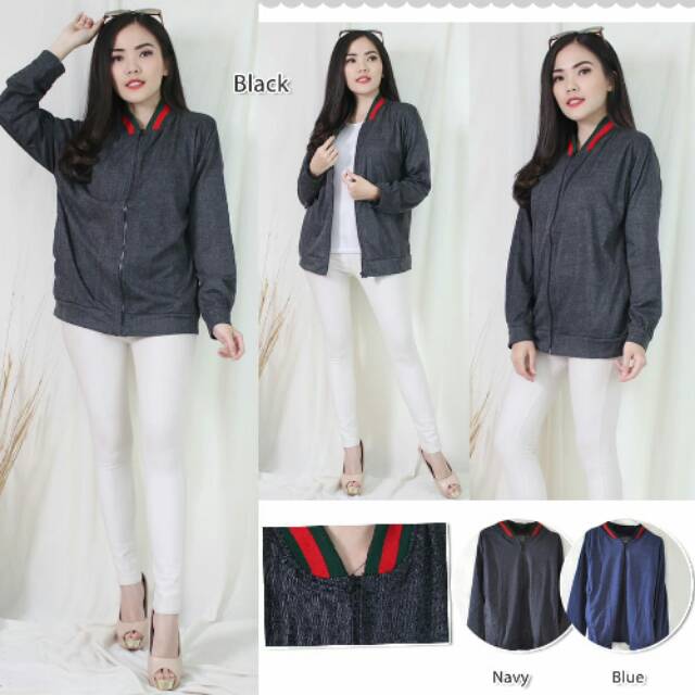 Myco Jaket Bomber wanita | jaket babyterry