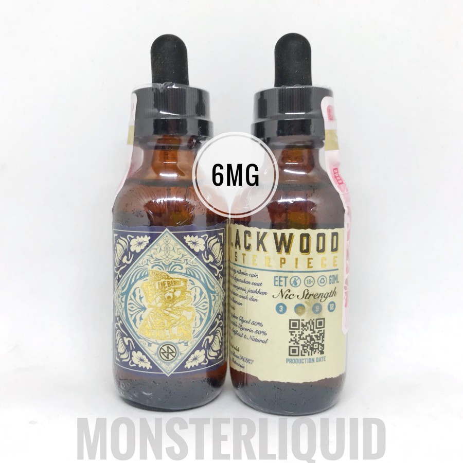 BLACKWOOD MASTERPIECE BLUEBERRY VANILLA BACCO 6MG 60ML