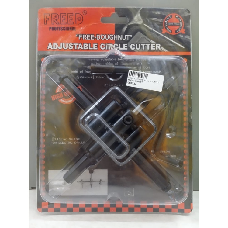 HOLE SAW ASJUSTABLE CIRCLE FREED