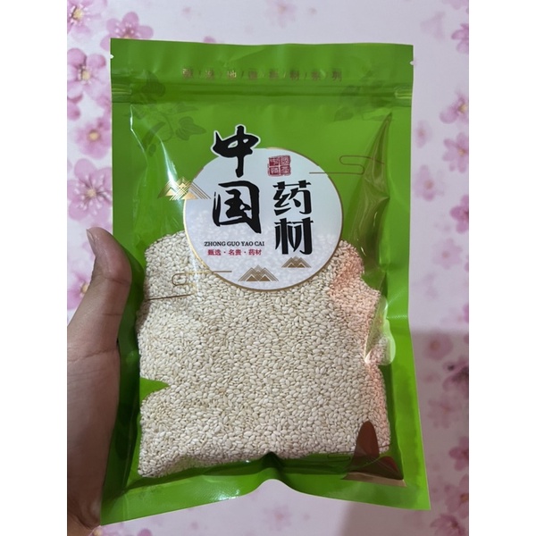 

wijen putih bai zhi ma 白芝麻 500gr