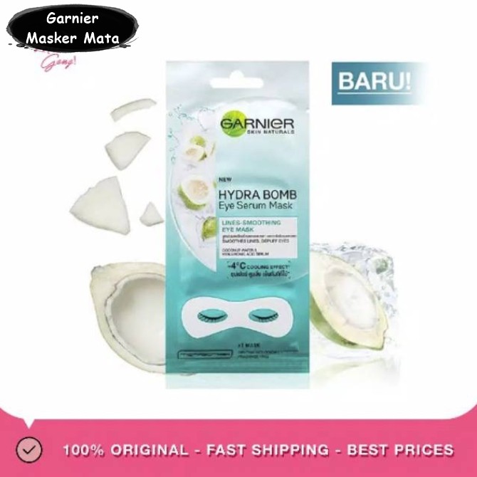 GARNIER HYDRA BOMB EYE SERUM MASK COCONUT 6GR