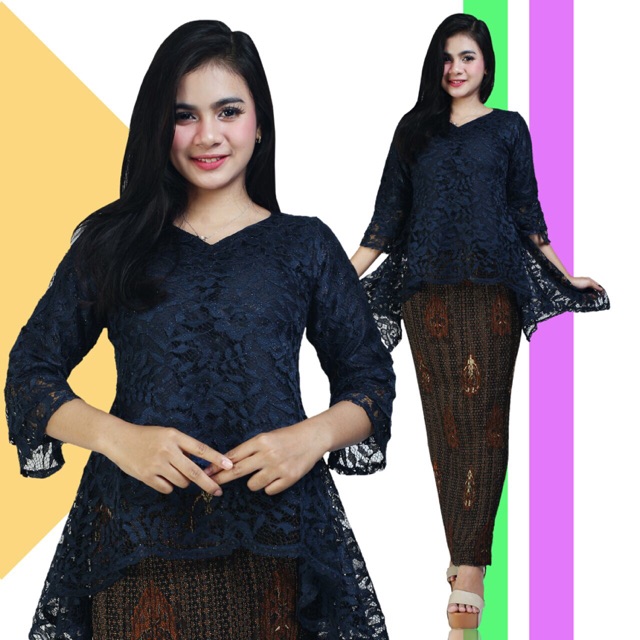 REAL PICT SET KEBAYA BIANCA KEBAYA BROKAT SET KEBAYA 