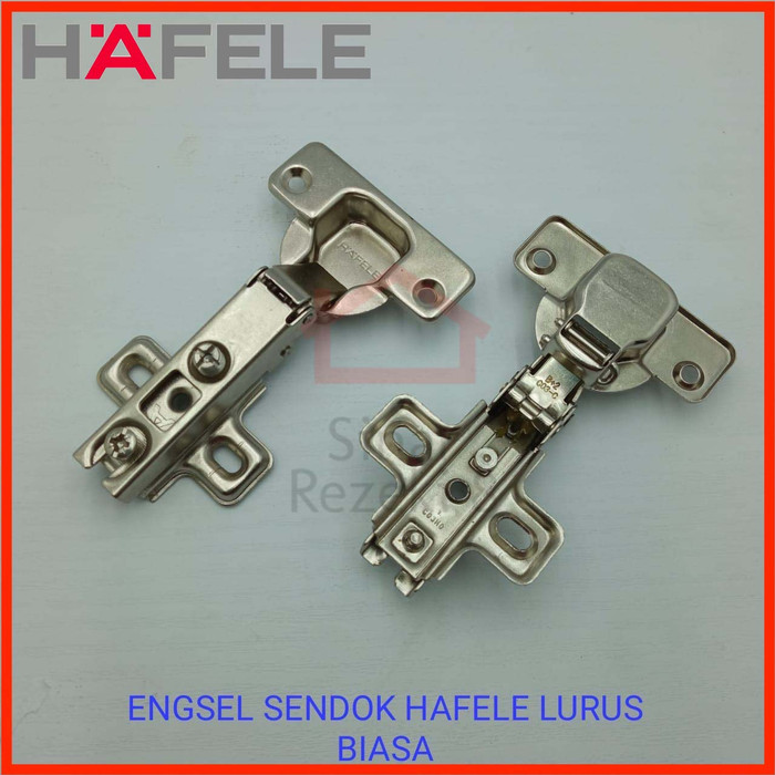 Engsel Sendok HAFELE Biasa / Pintu Lemari Lurus Full Setengah Bengkok Bungkuk