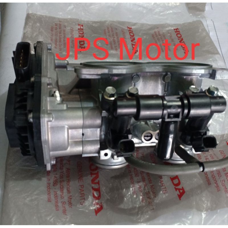 Throttlebody CBR 250rr Throttle Body Honda CBR 250 rr set sensor Injektor lengkap oiginal AHM Baru
