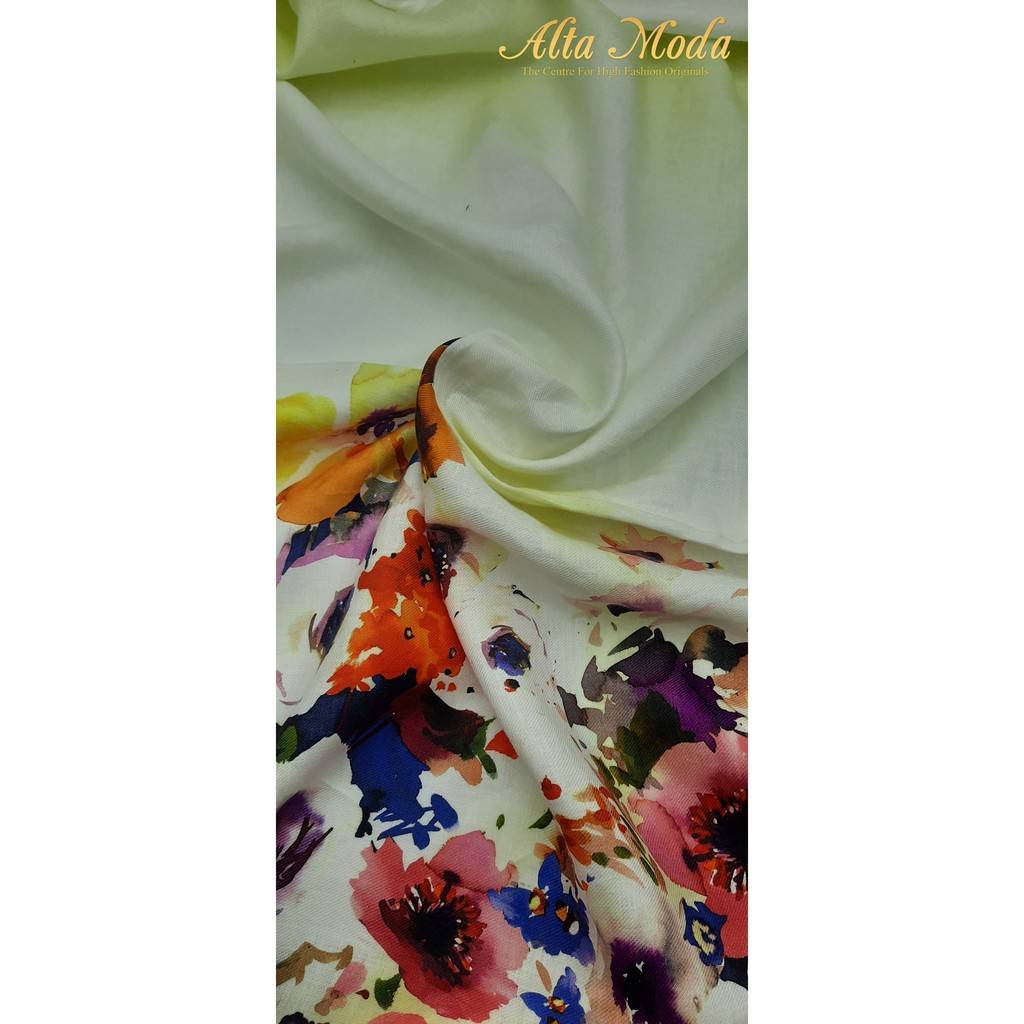 

Alta Moda Linen Motif Fancy Bunga Lukis Pinggiran Kain (1 M)