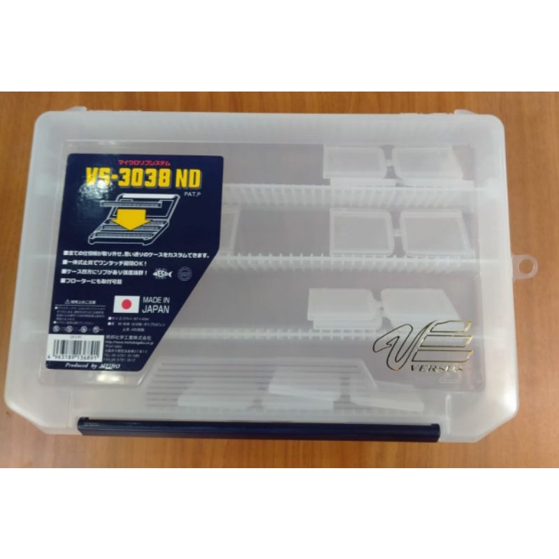 Meiho versus VS 3038 ND,box lure, bok umpan pancing box mancing