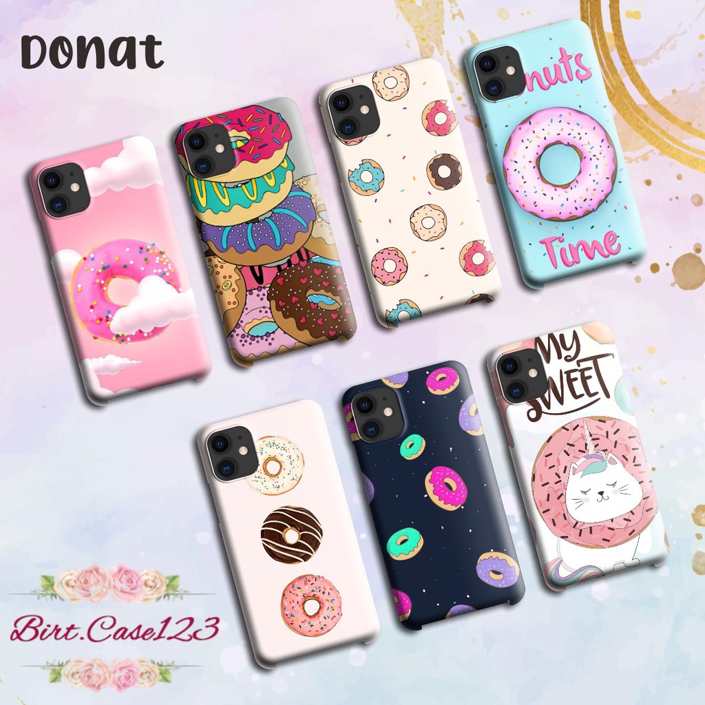 Hardcase DONAT Iphone 5 6 6g 6g+ 7 7g 7g+ 8 8+ Xr X Xs Xs Max Se 2020 11 Pro Pro Max 5.8 6.1 BC830