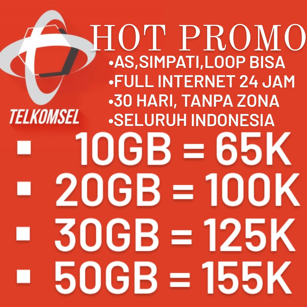 Hot Promo Telkomsel - Cashback Kuota Ketengan X Linkaja ...