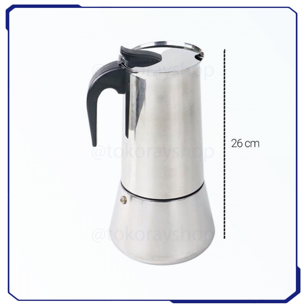 Teko Moka Pot Espresso Coffee Maker Stovetop Filter CT051