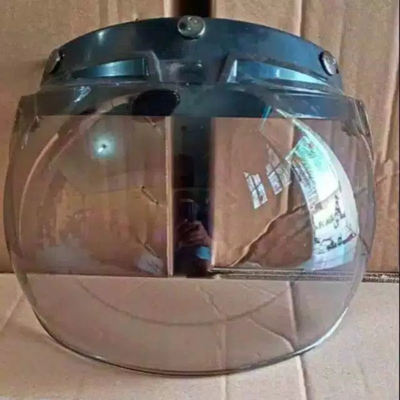 Jual Kaca helm bogo Classic Retro , Visor Helm Bogo Universal Bogo