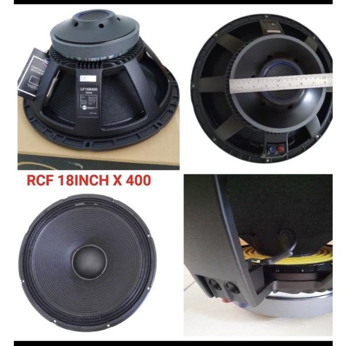 Speaker Component RCF L18 X400 18 inch Voice coil 4 inch L18X400