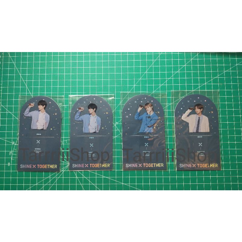 [READY STOCK] CLEAR BOOKMARK DVD FANLIVE TXT SHINE X TOGETHER SOOBIN BEOMGYU TAEHYUN