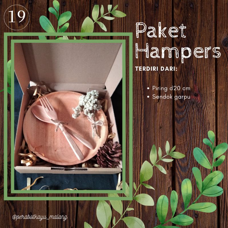 

Paket Hampers set alat makan, Hampers pernikahan/ulang tahun/wisuda