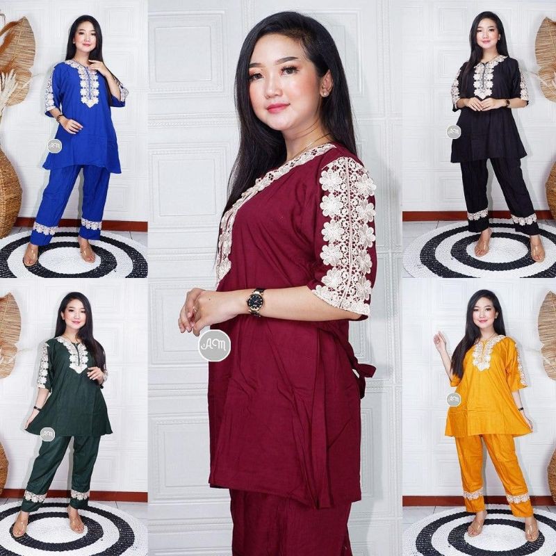 Termurah dan bisa COD Daster Renda Busui Cp Turkey