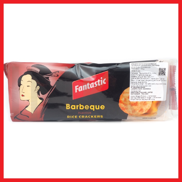 

FANTASTIC BARBEQUE FLAVOUR RICE CRACKERS 100GR