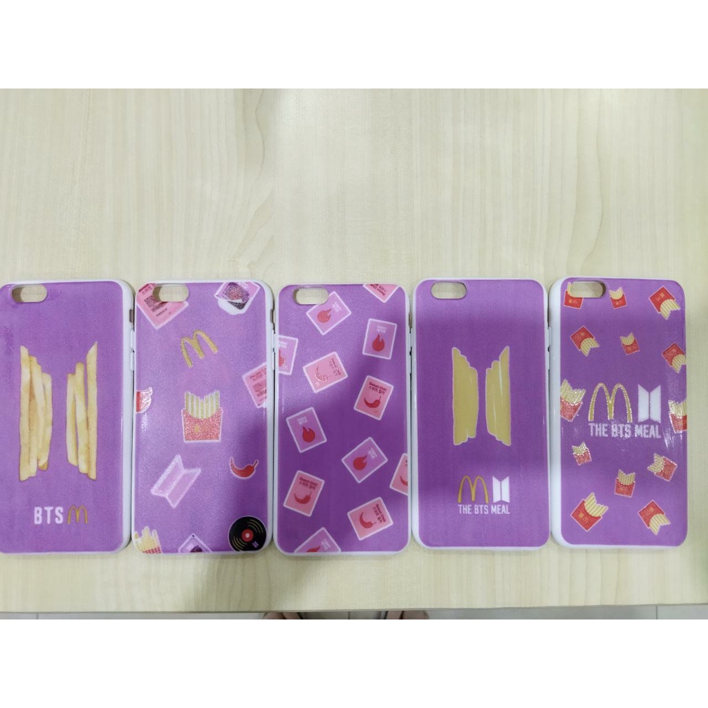 Softcase BTS Meal For Oppo A15, A5 2020/A9 2020, A52/A72/A92, A74 4G, A74 5G, F9/A5S/A12, Reno 5