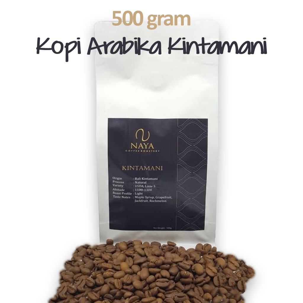 

Kopi Arabika (Arabica Coffee) Kintamani Bali Natural 500 gram - Naya Coffee Roastery