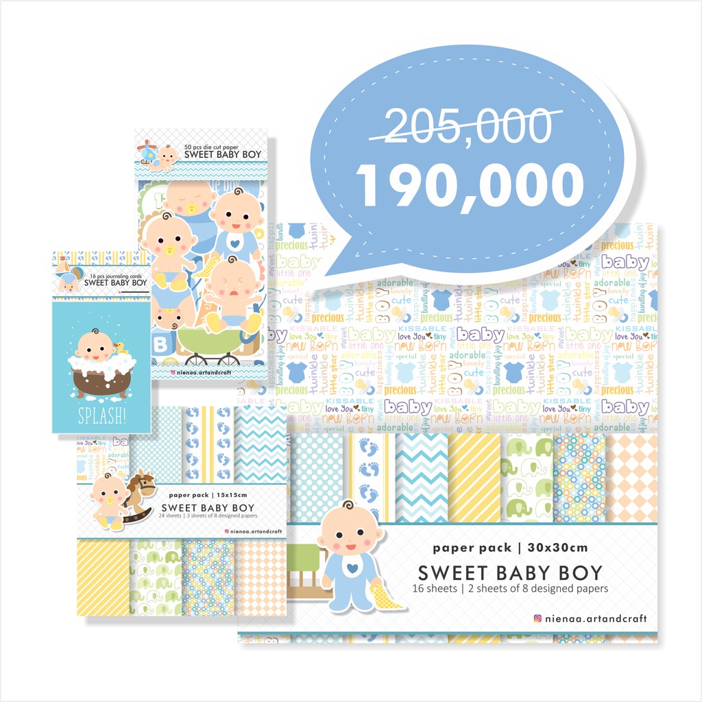 

Bundling Set Sweet Baby Boy Collection
