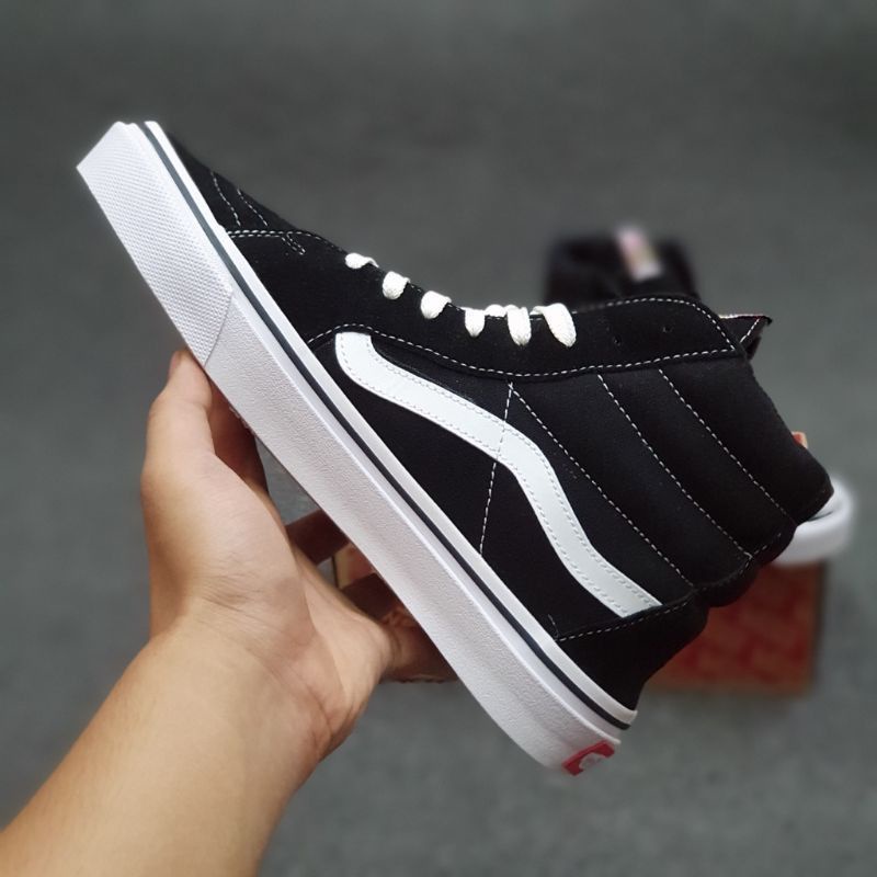 SEPATU SNEAKERS VANS PRIA WANITA MOTIF SK8 VANS TINGGI OLD SKOOL SEPATU SEKOLAH,KERJA,SANTA