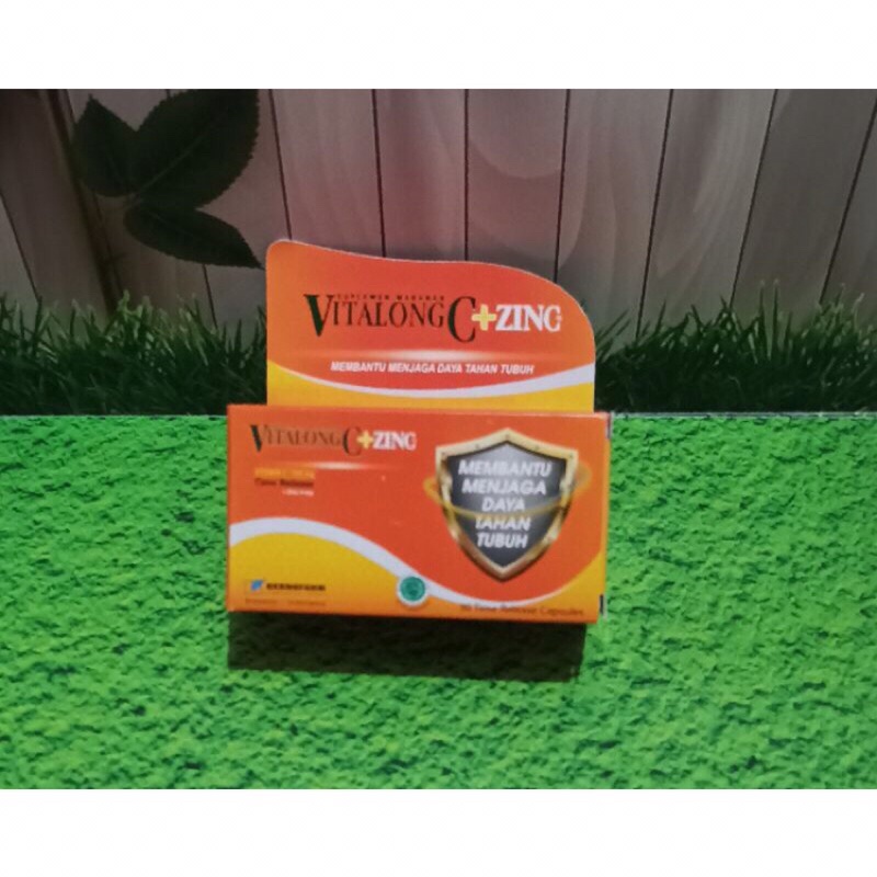 (PROMO) VITALONG C + ZINC ISI 30 Vitamin Aman Untuk Lambung