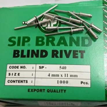 Paku Rivet 4 mm x 11 mm / Rivet 540
