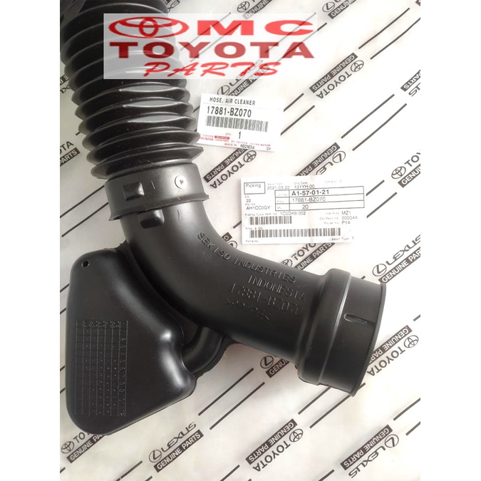 Selang Hawa Udara (Hose,Air Cleaner) Avanza Xenia | 17881-BZ070