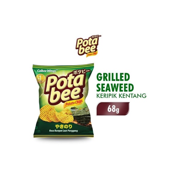 

Potabee Snack Potato Chips Seaweed 68G - blorafood