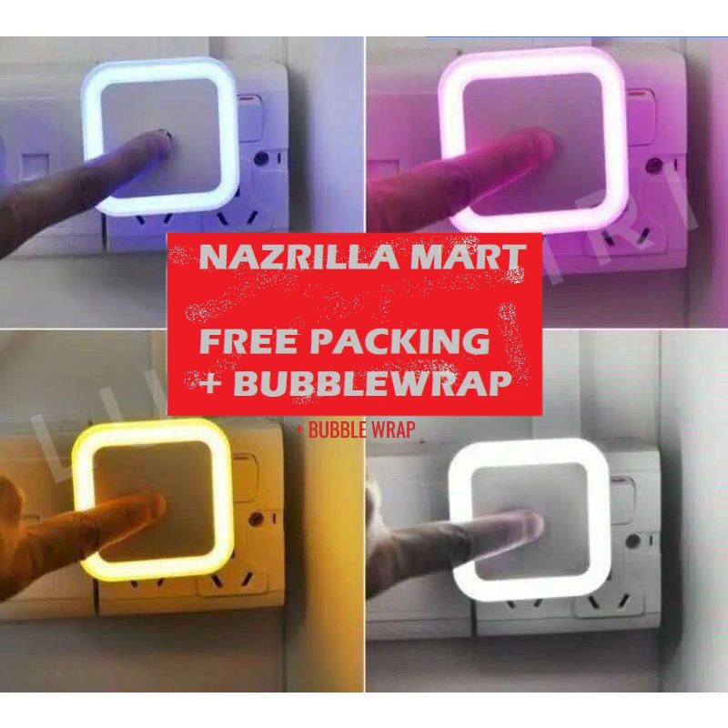 Lampu Tidur LED Sensor Cahaya