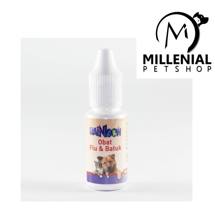 Obat batuk Flu Pilek Kucing Anjing rainbow 8 Ml