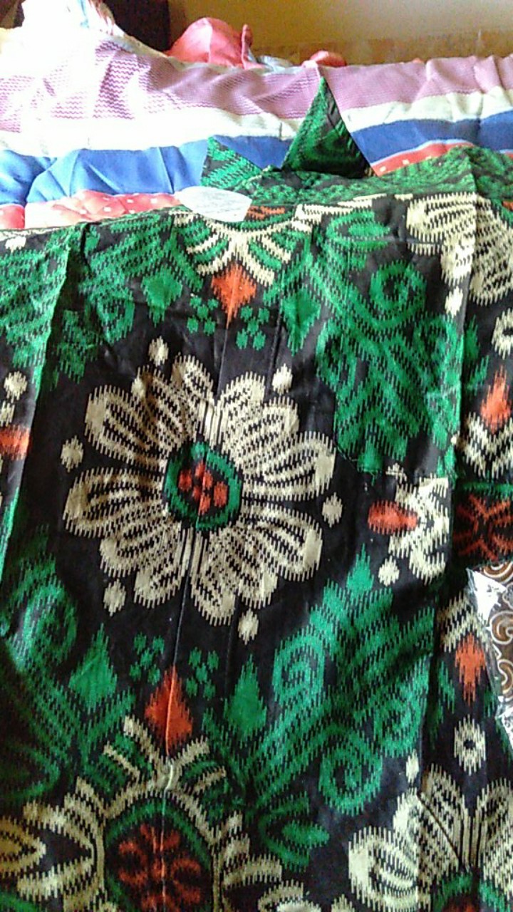 Promo 20.20 Bswart Batik Hrb026 Kenongo Padi Pekalongan M L Xl Batik Pria Murah Modern Grosir