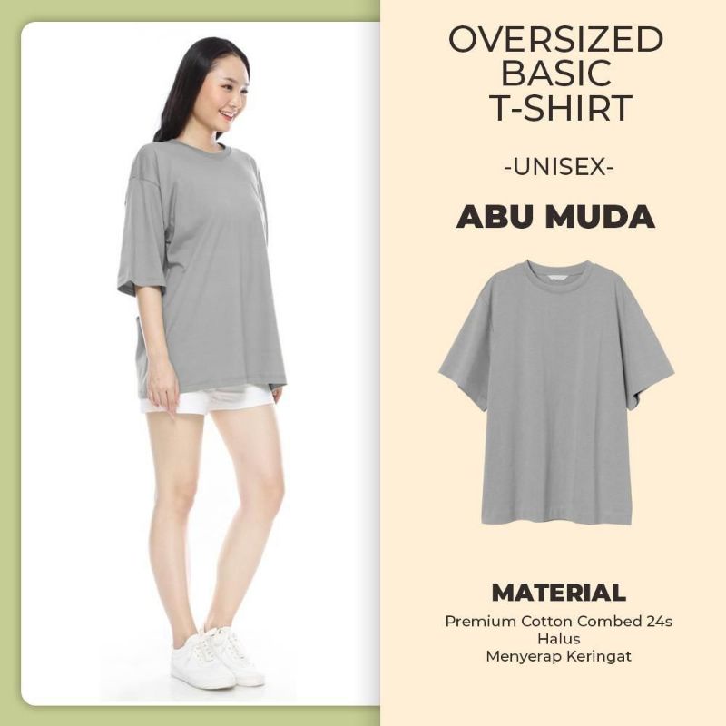 Kaos Wanita Oversized