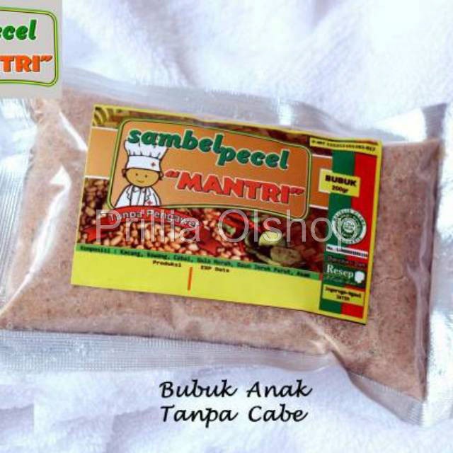 

Sambel/Sambal Pecel Sangrai Makanan Khas Madiun Khusus Untuk Anak (Tanpa Rasa Pedas)