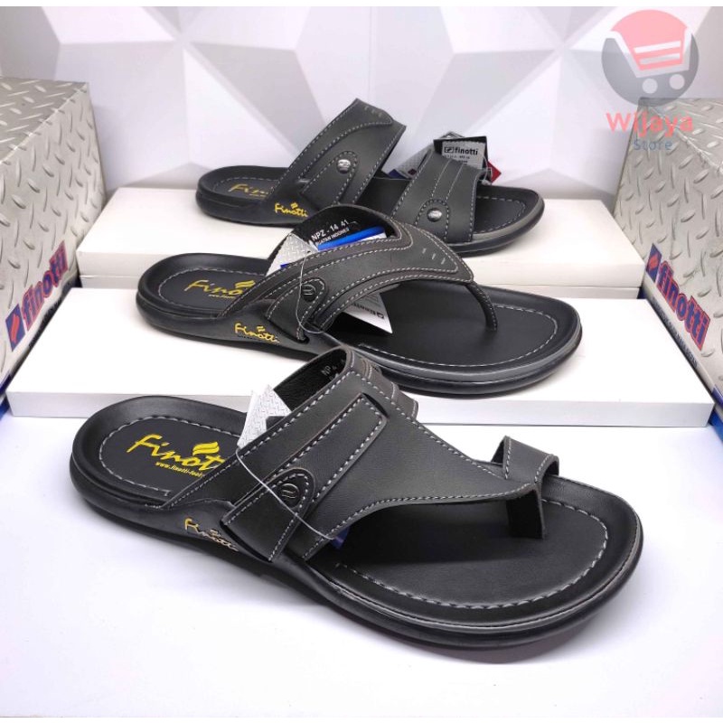 Finotti BPZ NPZ Sandal Pria Sendal Kasual Cowok Laki-Laki Desain Trendy dan Berkualitas Original Finotti